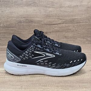 Brooks Black and White Athletic Shoes